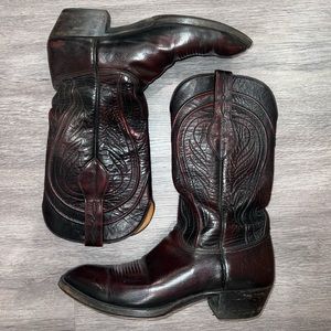 Lucchese Men’s Boots, Barely worn. Leather in perfect condition’